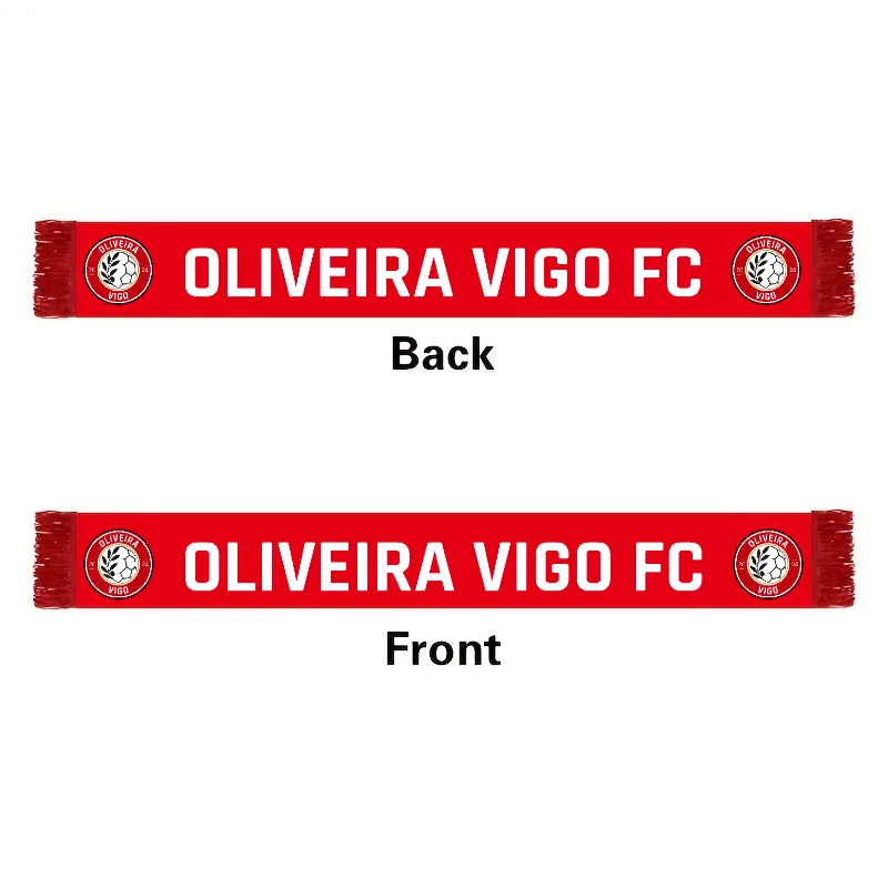 Bufanda roja oficial Oliveira Vigo FC