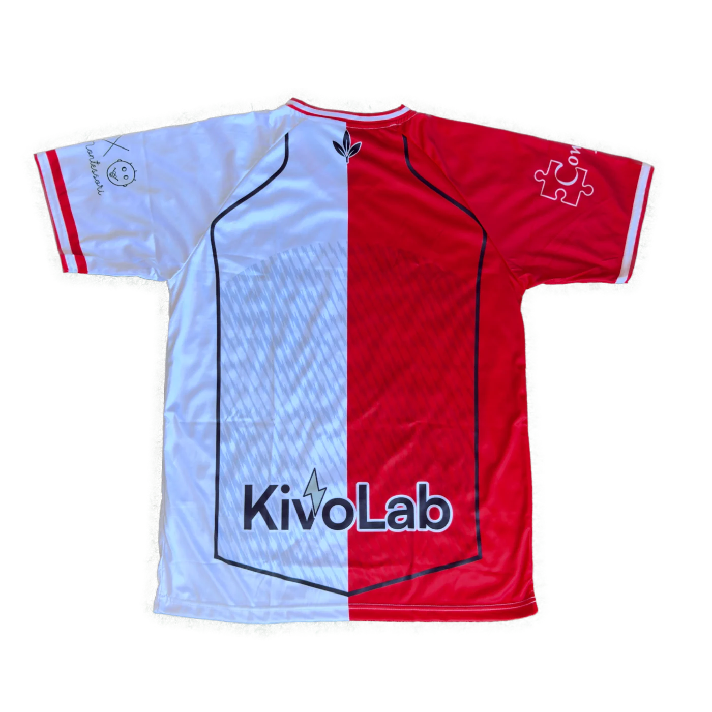 Vista trasera de la equipación oficial Oliveira Vigo FC